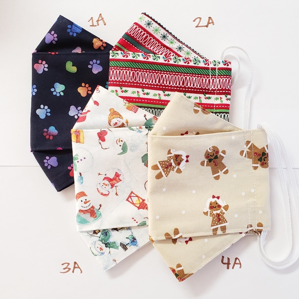 NEW STYLES! Face Masks Holiday Mickey Seasonal
